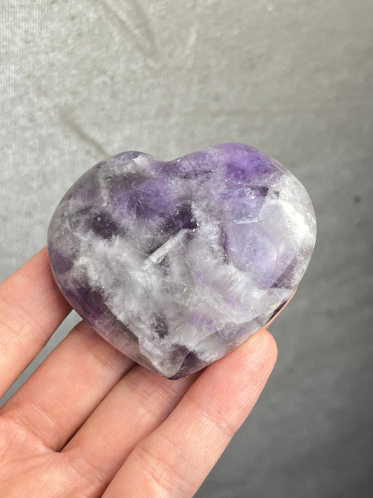 Bånd Ametyst Hjerte