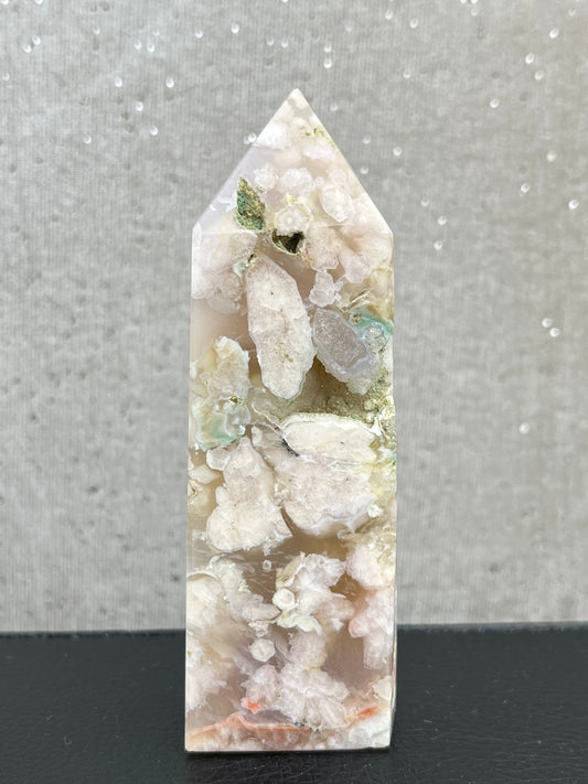 Blomster Agat tårn-F