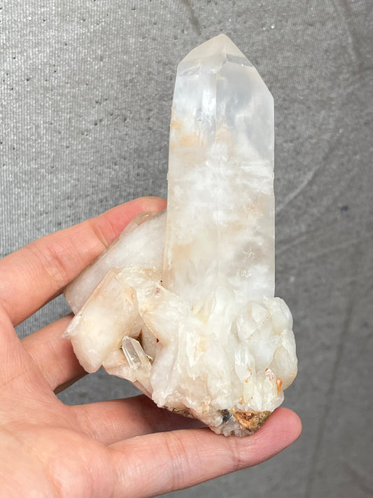 Kvarts med jernoksid gruppe