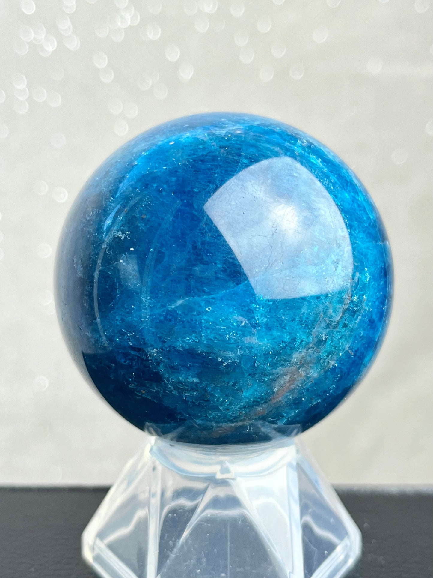 Blå Apatitt kule