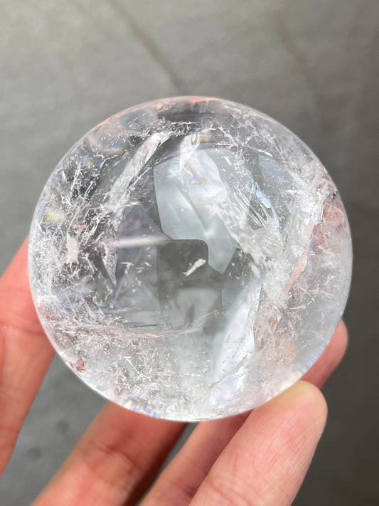 Klar kvarts Bergkrystall Kule, God kvalitet