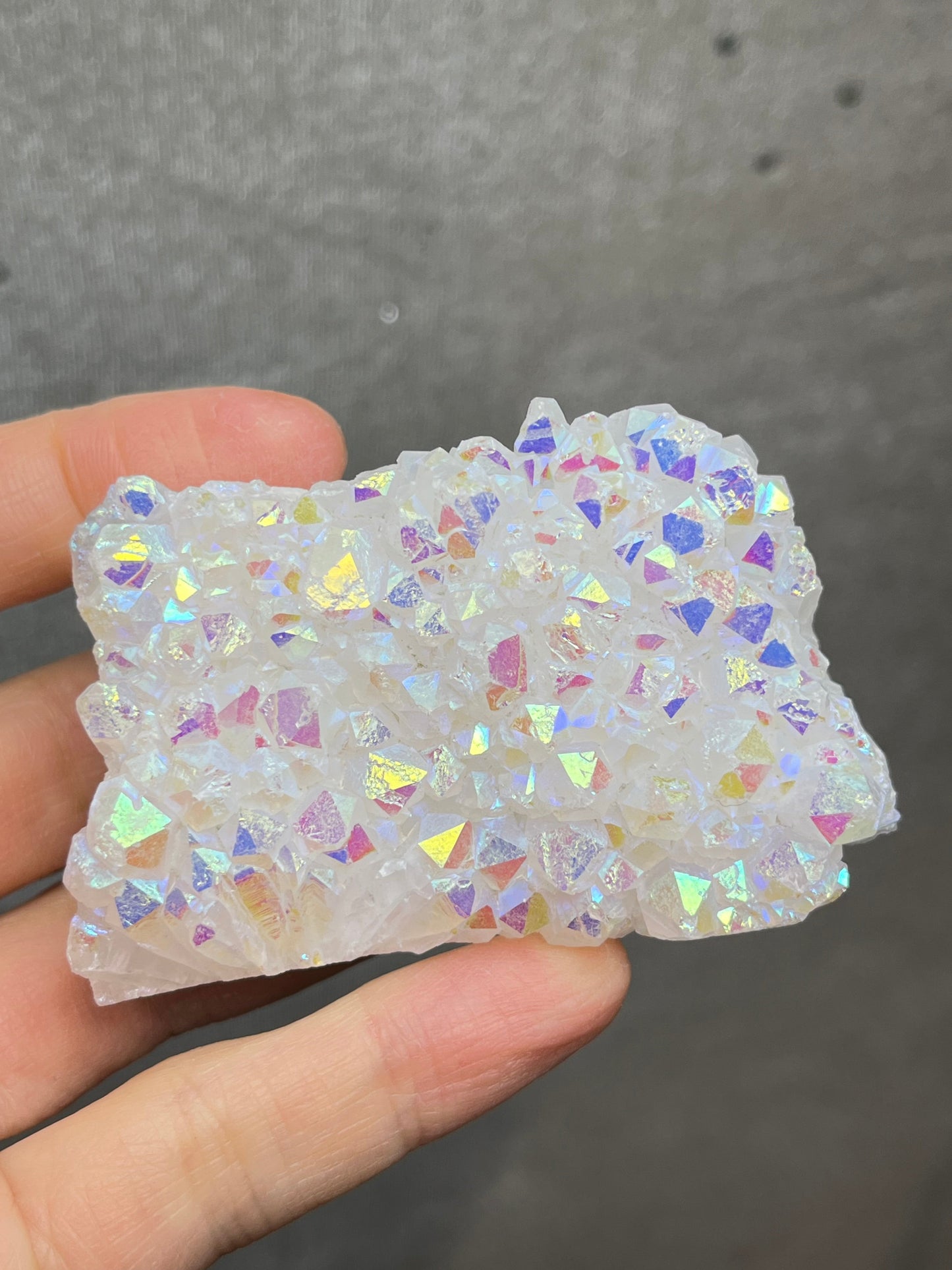 Aurakrystall Gruppe Regnbue