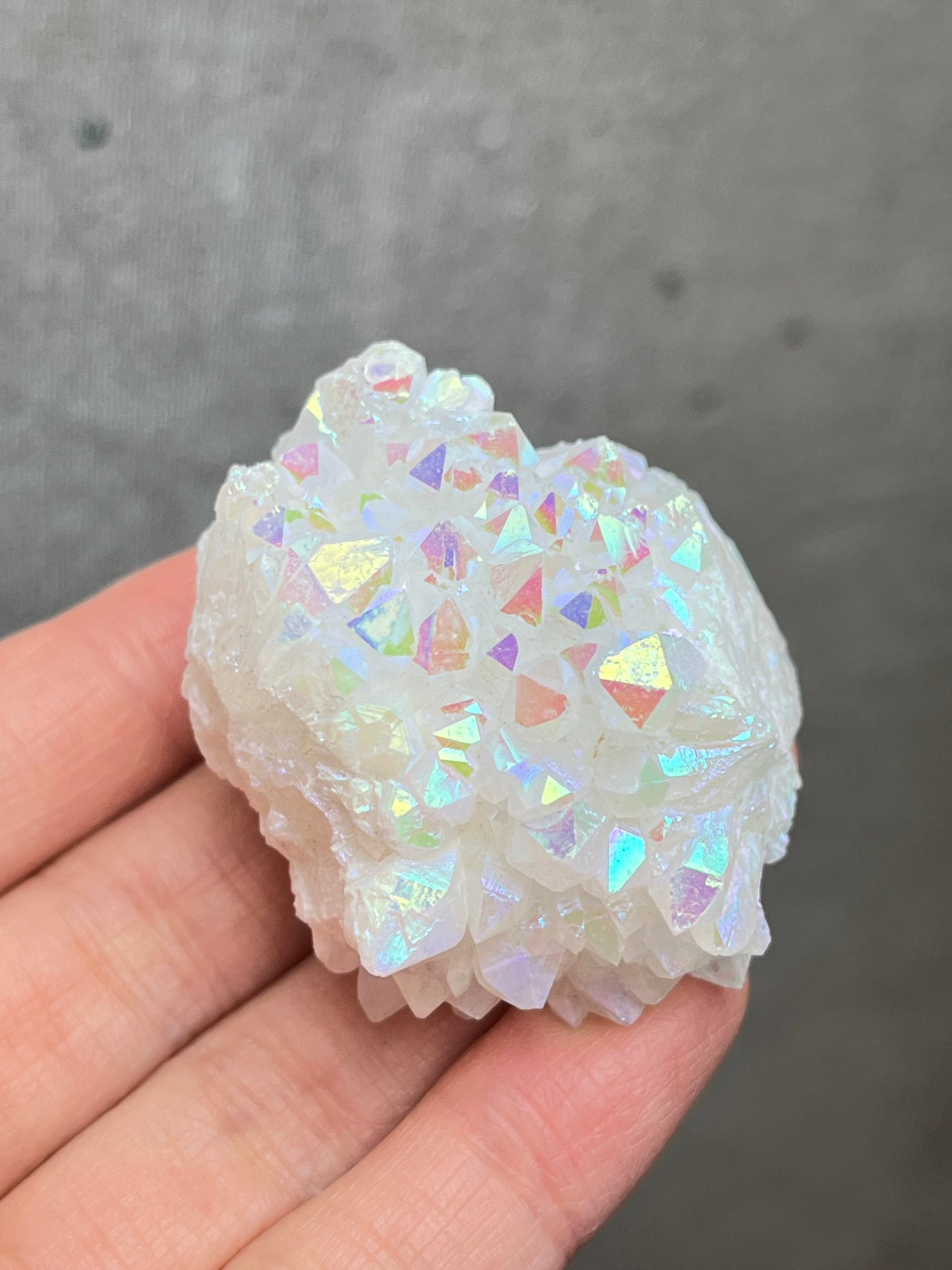 Aurakrystall Gruppe Regnbue