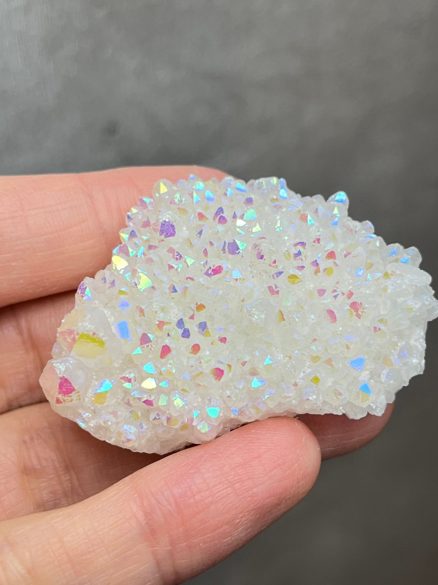 Aurakrystall Gruppe Regnbue