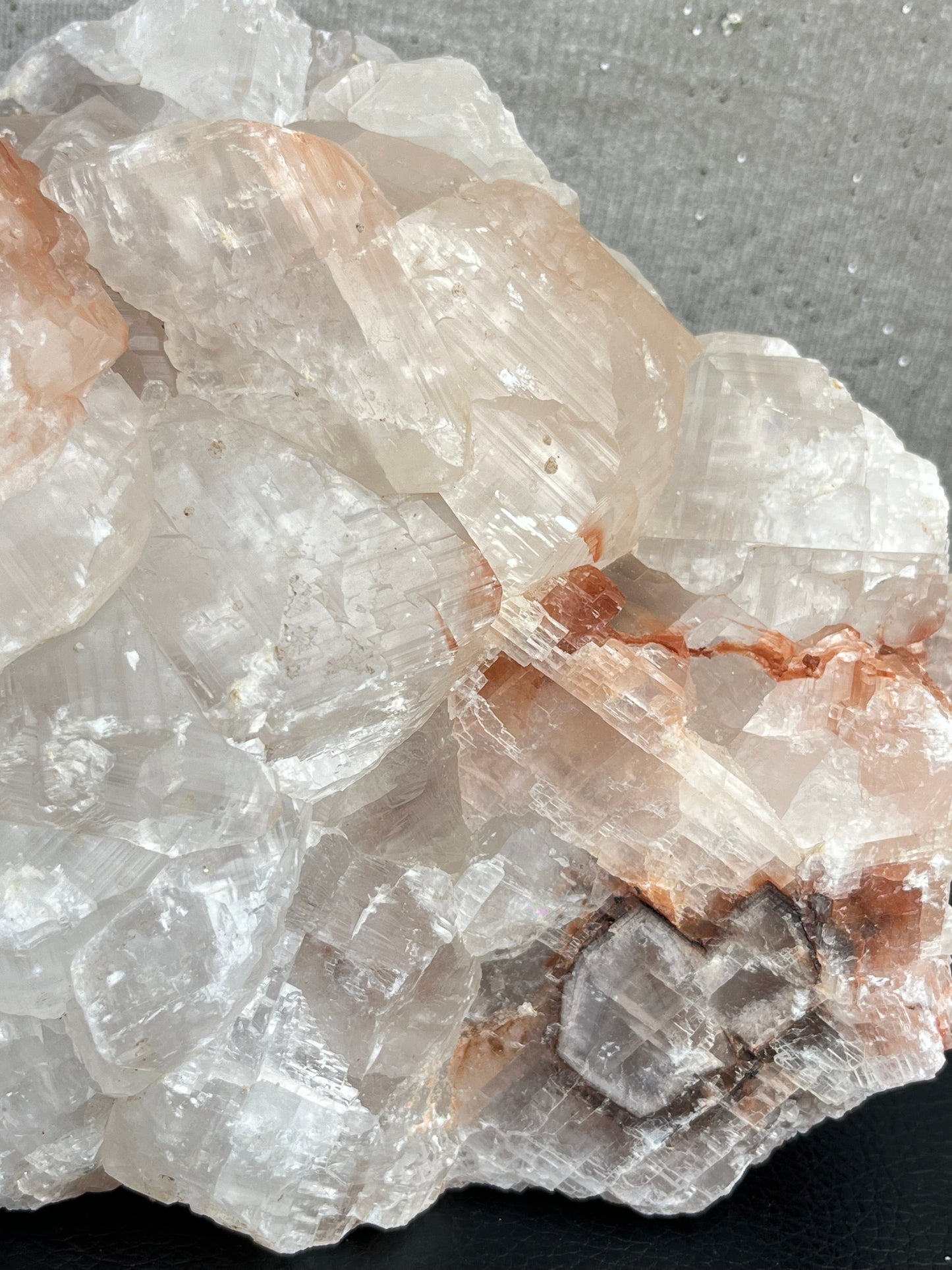 Kalsitt med hematitt XL, 3kg