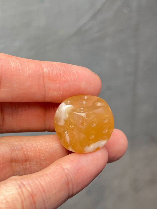 Blomster Agat terning