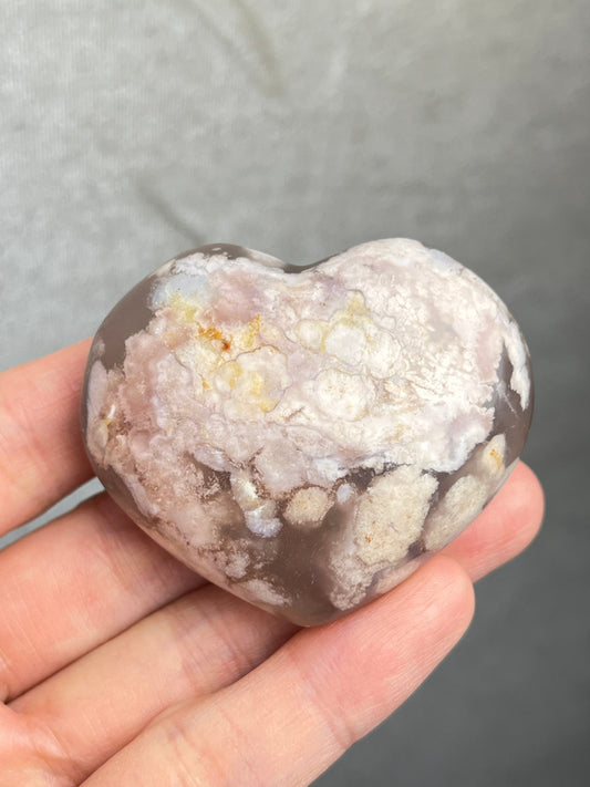 Blomster Agat Hjerte