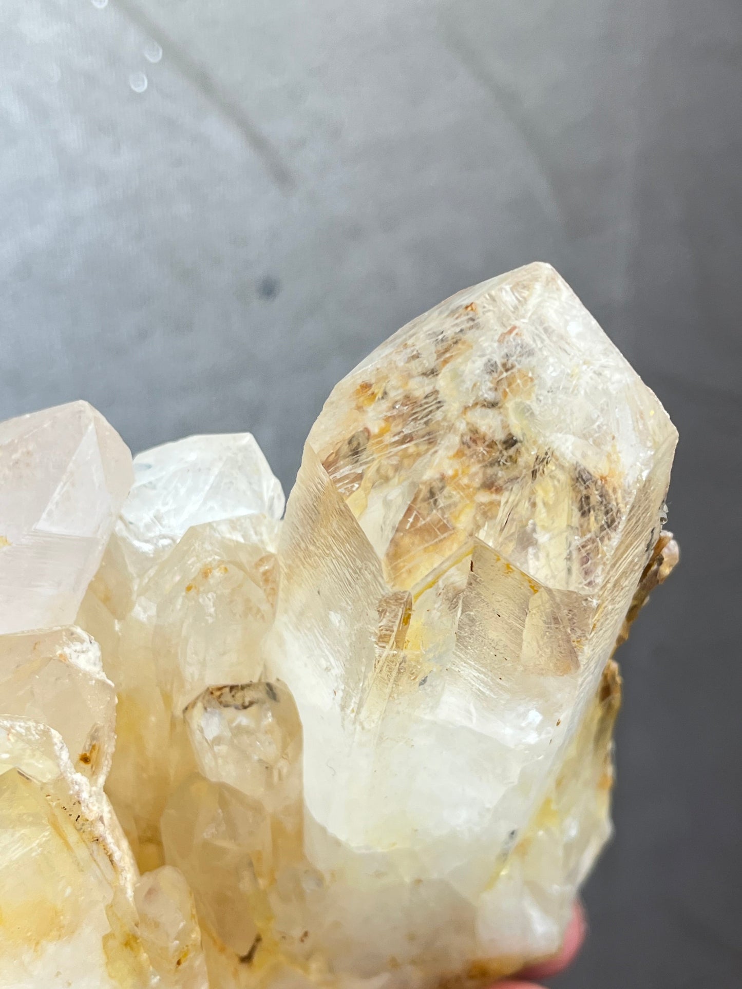 Kvarts med jernoksid gruppe