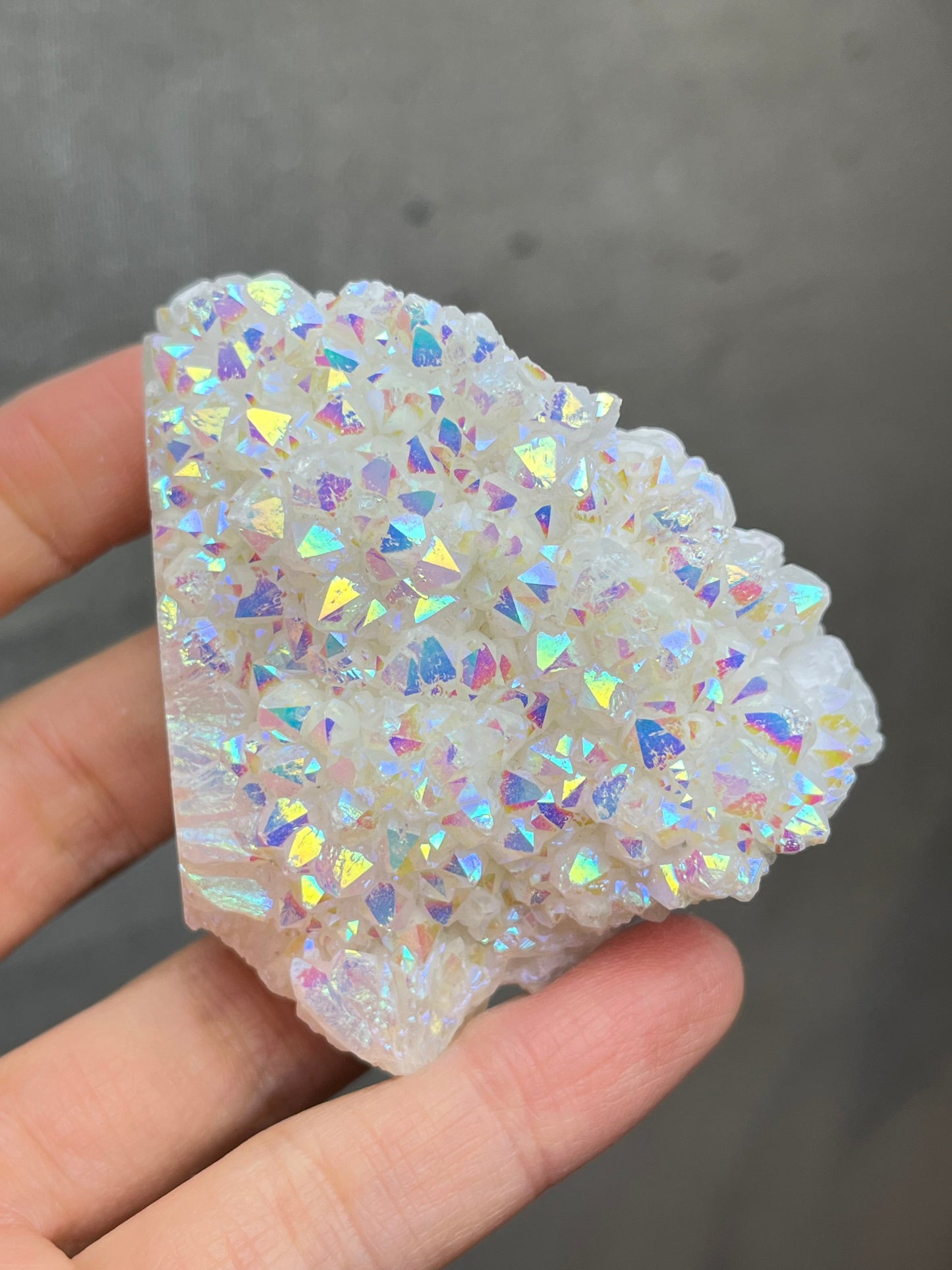 Aurakrystall Gruppe Regnbue