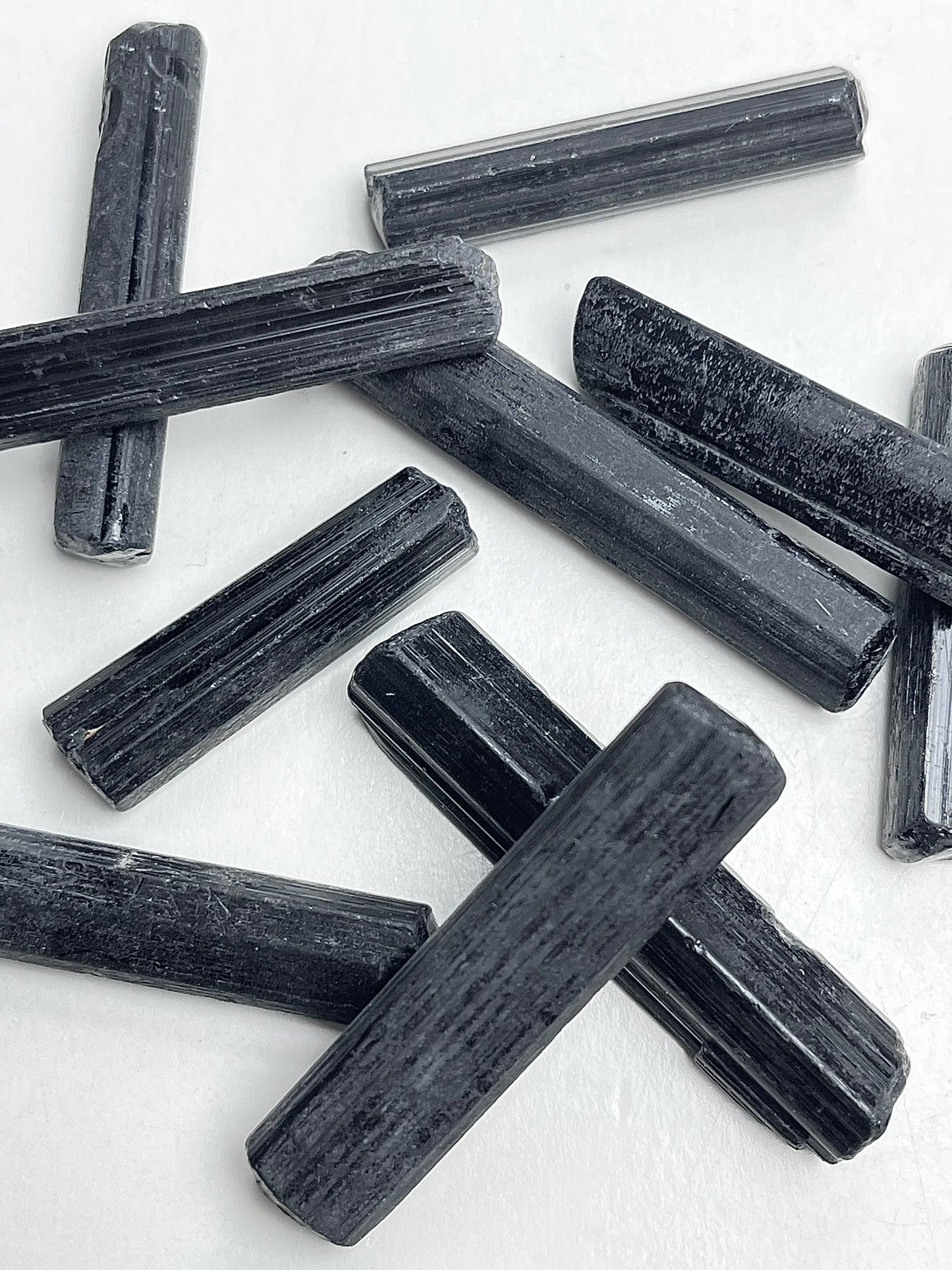 Svart Turmalin Rå 30-45mm