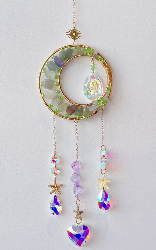 Krystall solfanger, Fluoritt