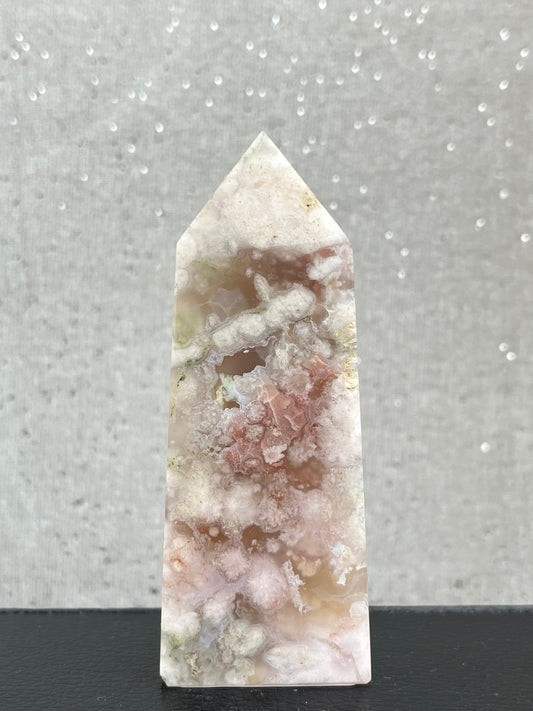 Blomster Agat tårn-P