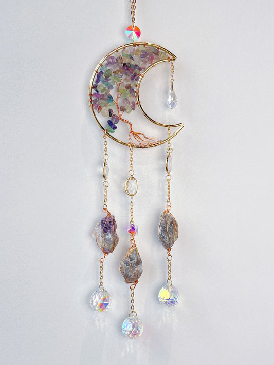 Krystall solfanger, Fluoritt