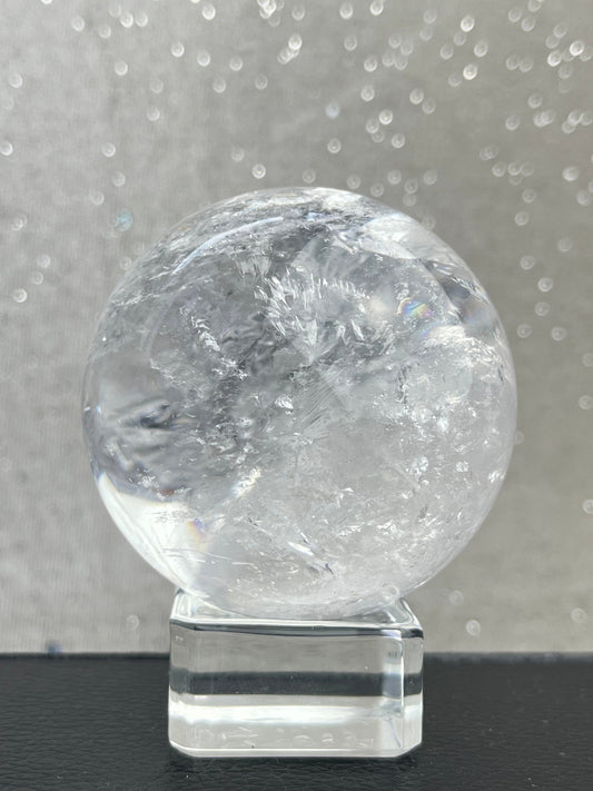 Klar kvarts Bergkrystall Kule, God kvalitet