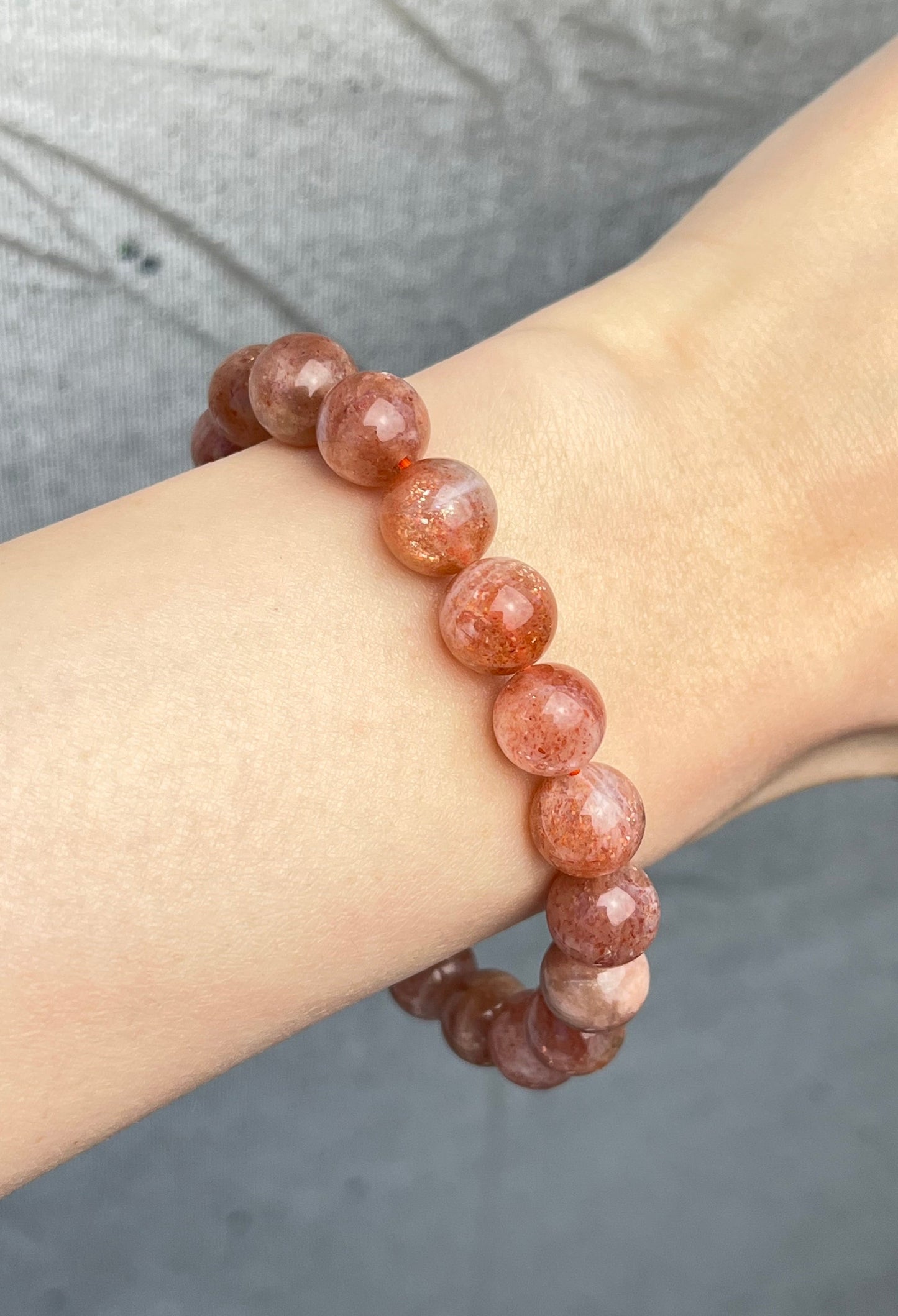 Solstein armbånd 9mm+