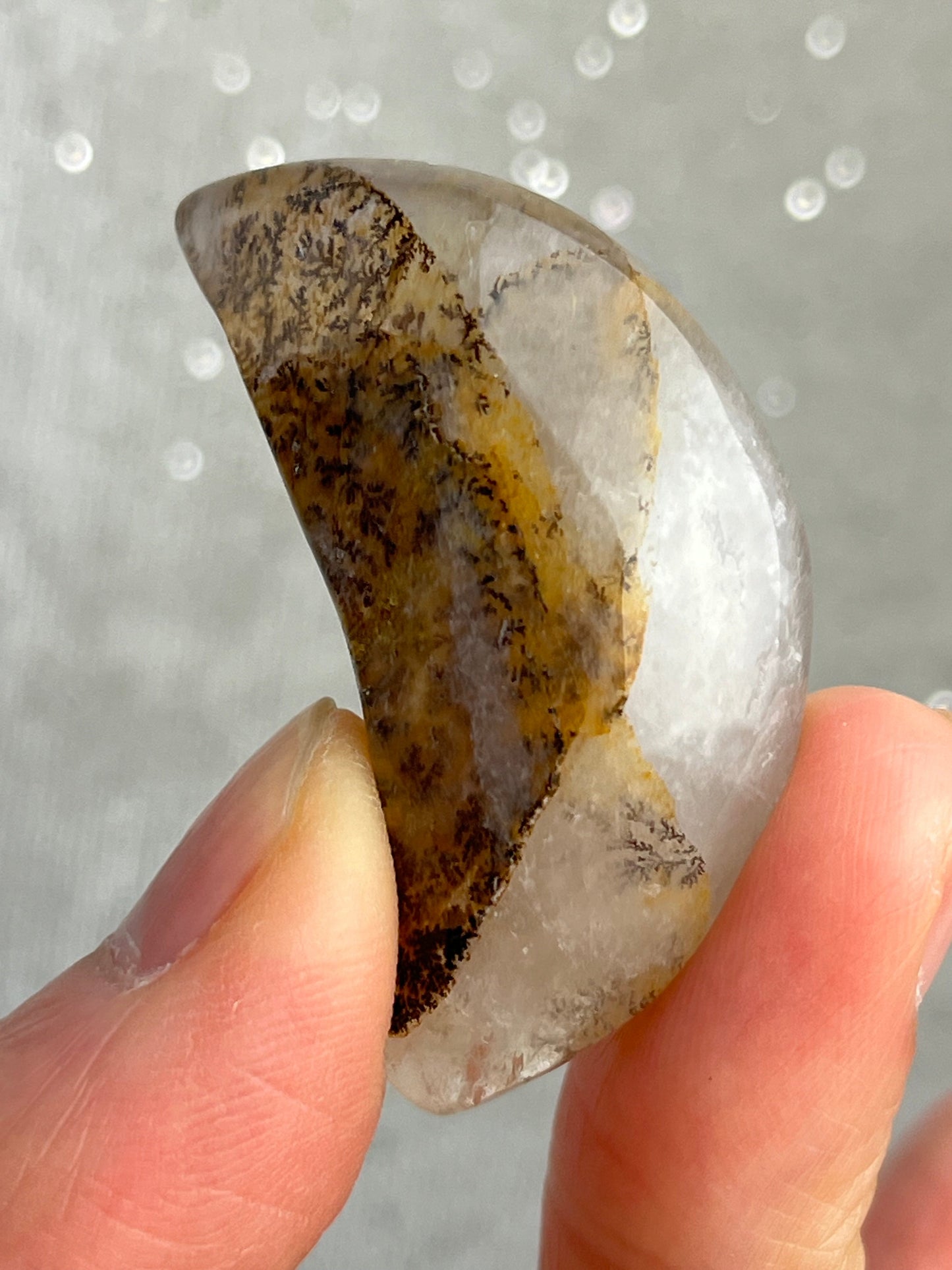 Dendritic kvarts måne