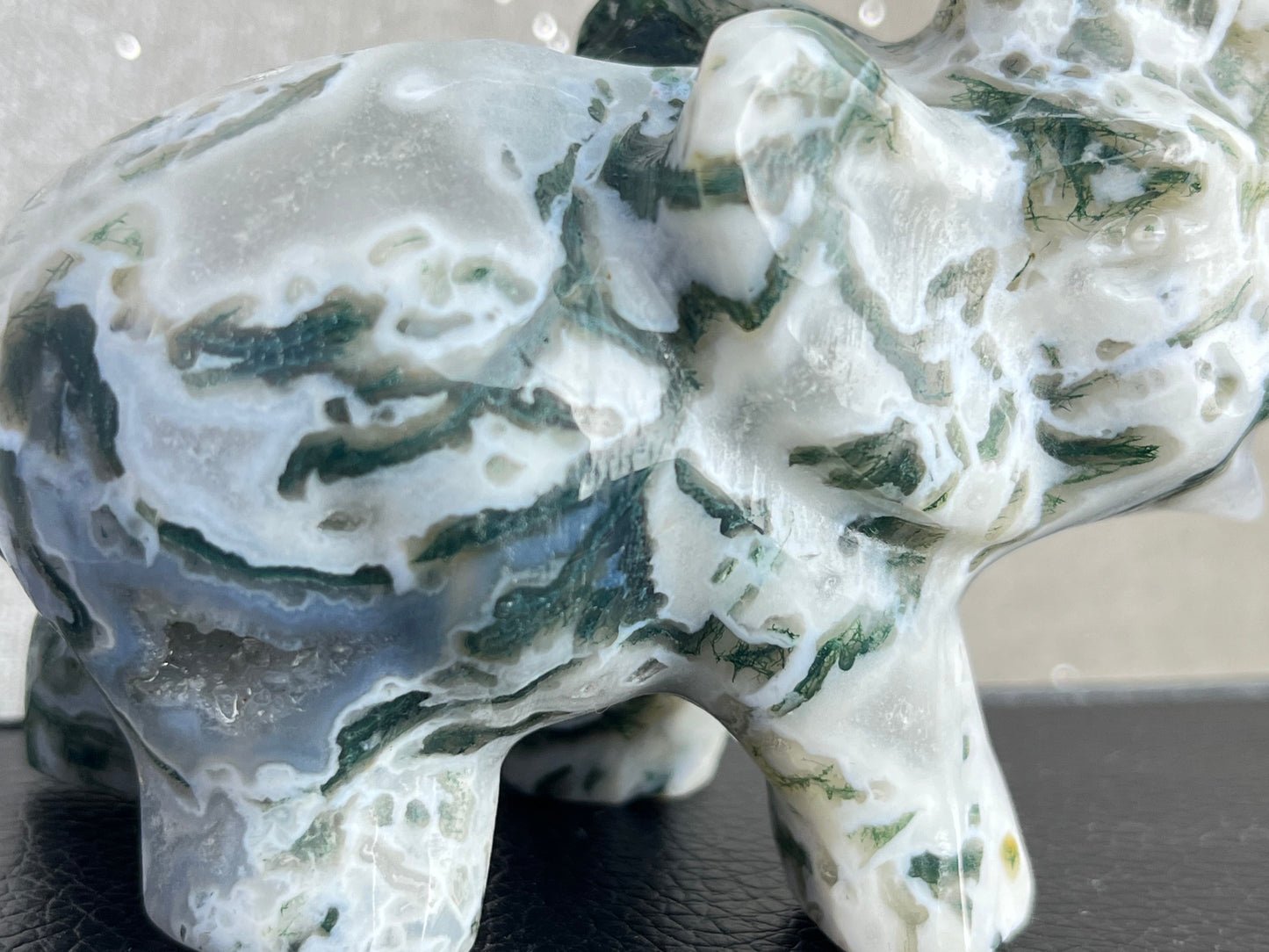 Mose Agat Elefant 10cm