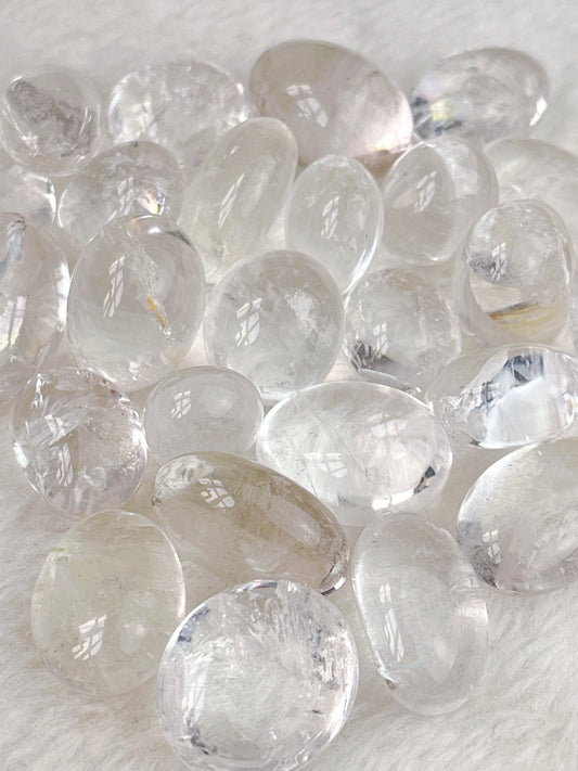 Bergkrystall tromlet 15-20cm