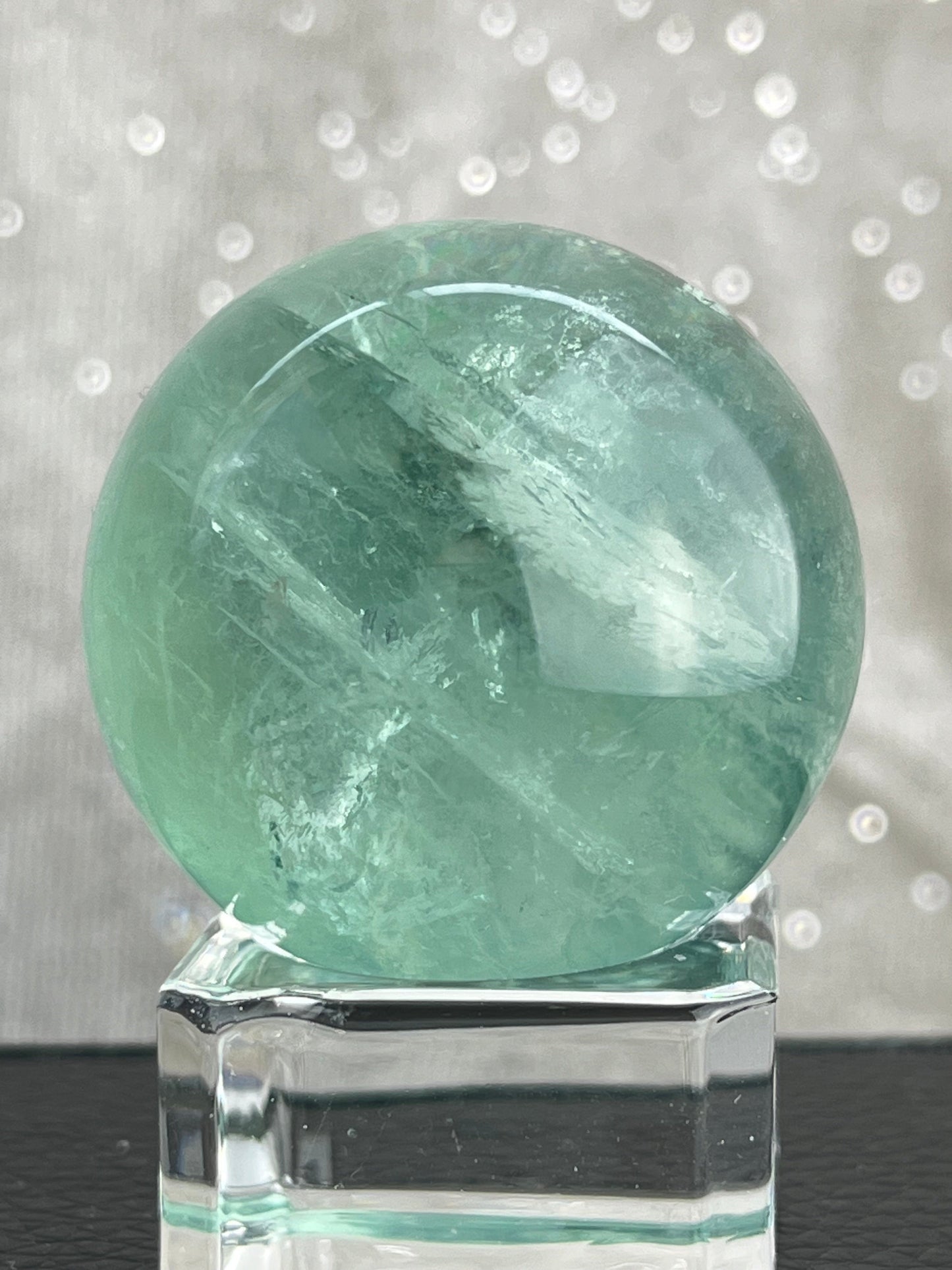 Grønn Fluoritt kule