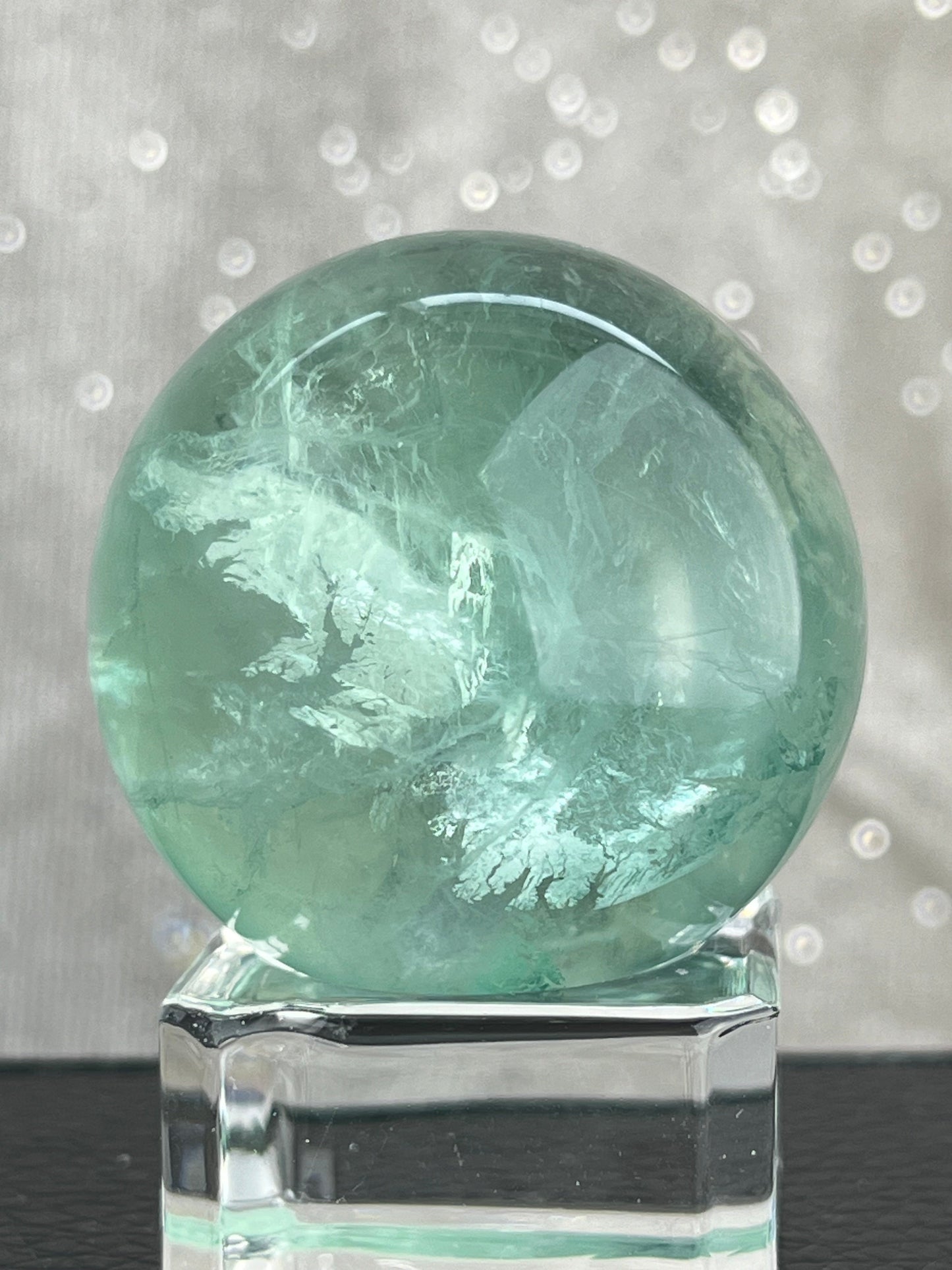 Grønn Fluoritt kule