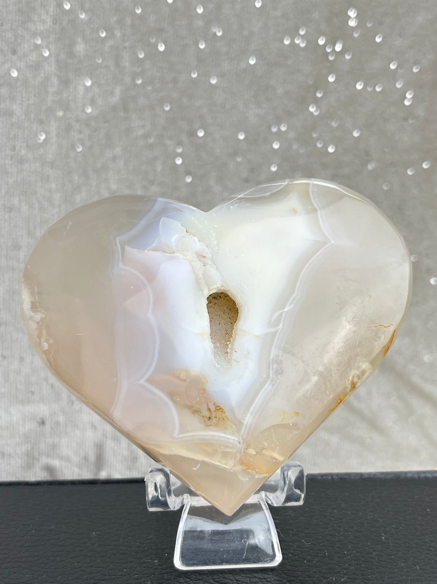 Blomster Agat hjerte