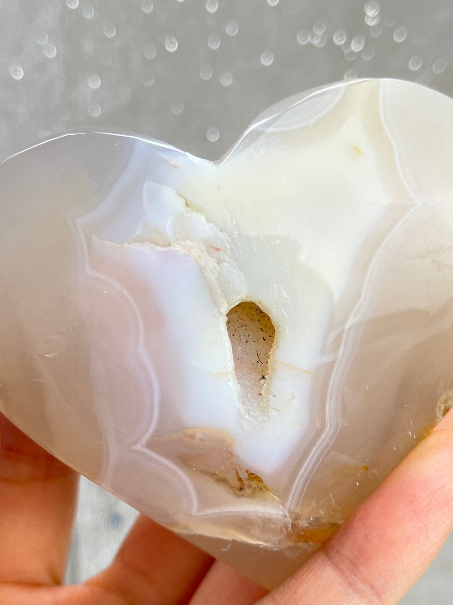 Blomster Agat hjerte